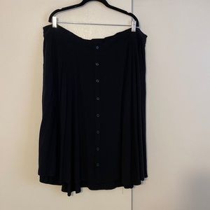 Torrid Black Midi Skirt